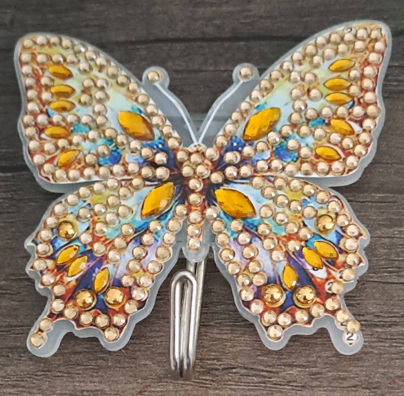 Diamond painted key holders Diamond painted key holders
