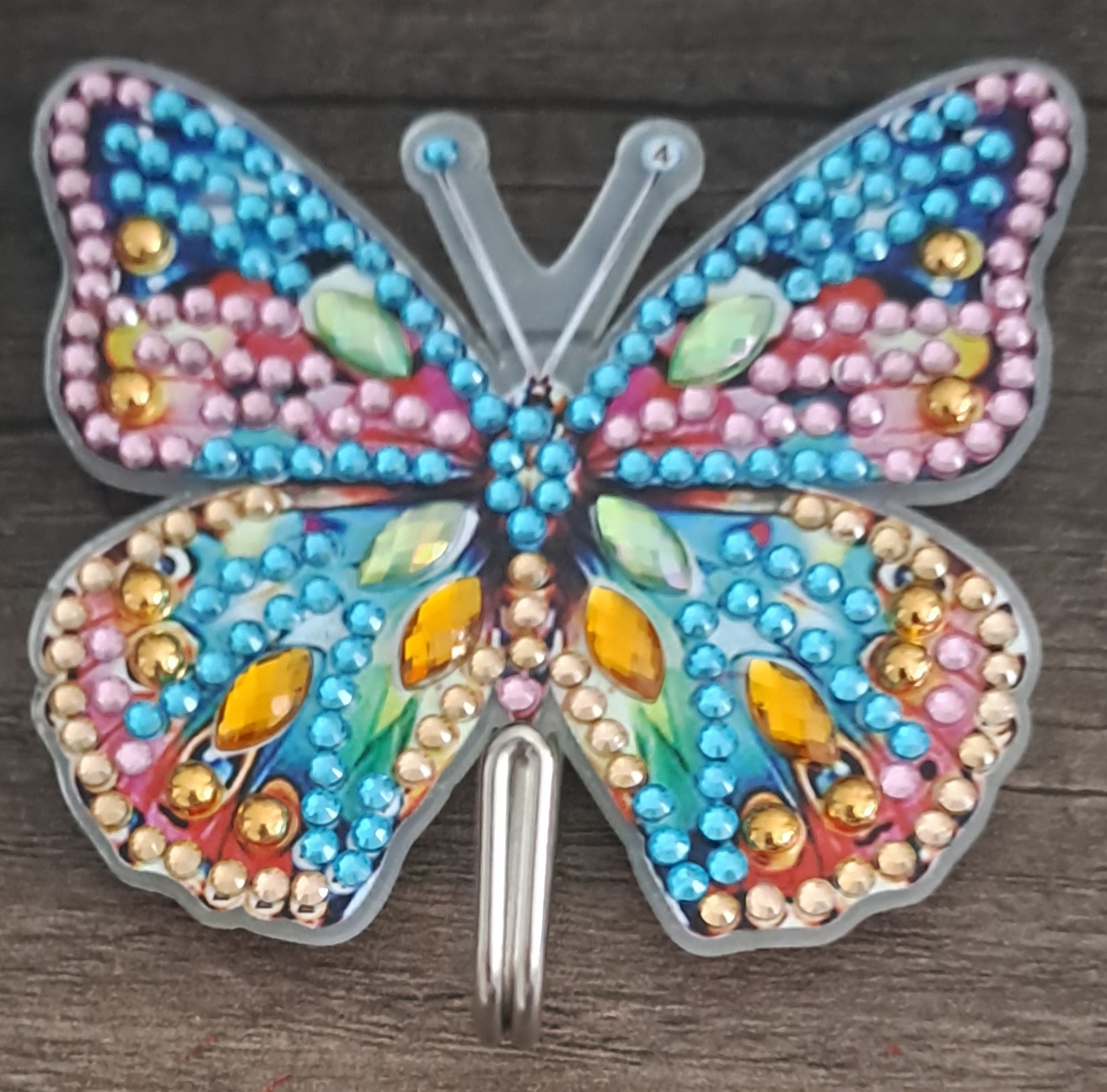 Diamond painted key holders Diamond painted key holders