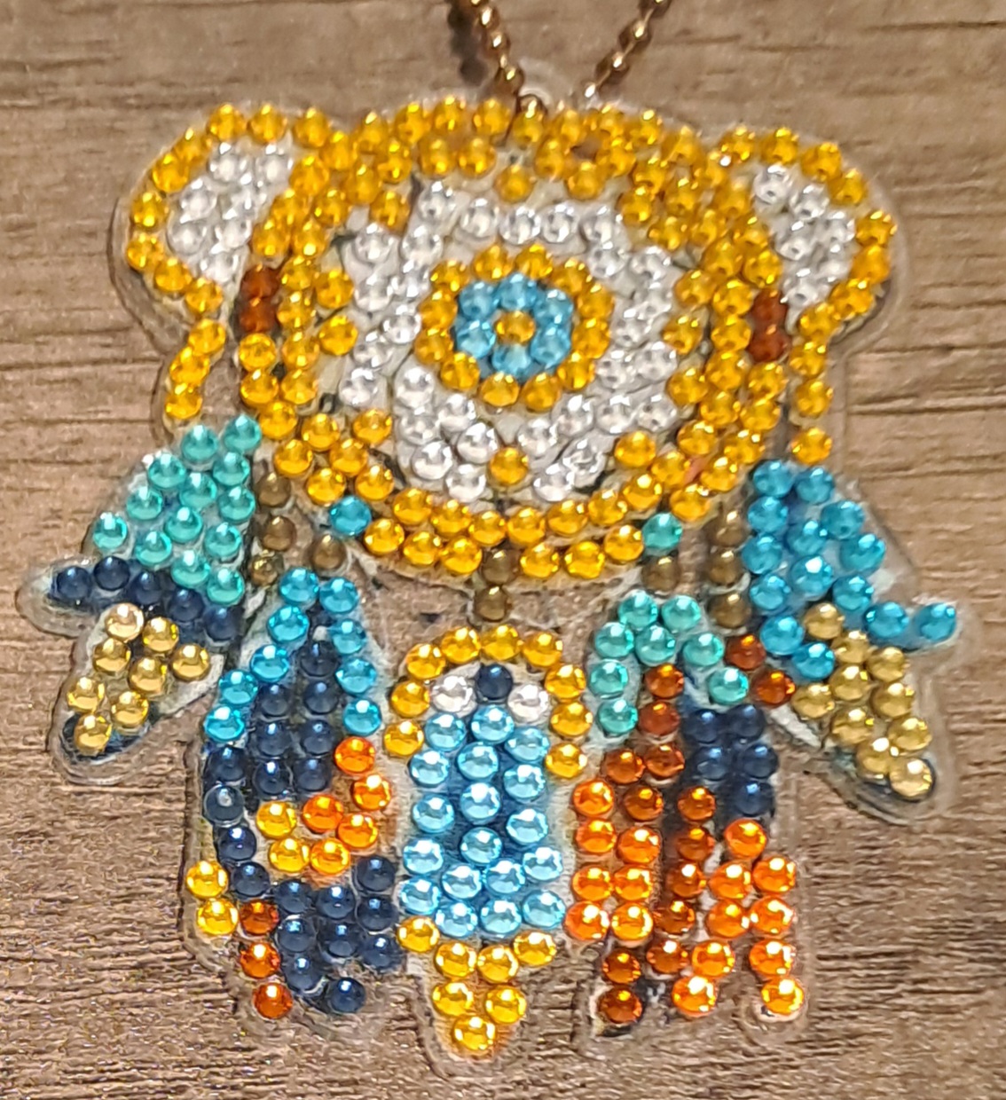 Diamond painted dream catchers keyrings Diamond painted dream catchers keyrings