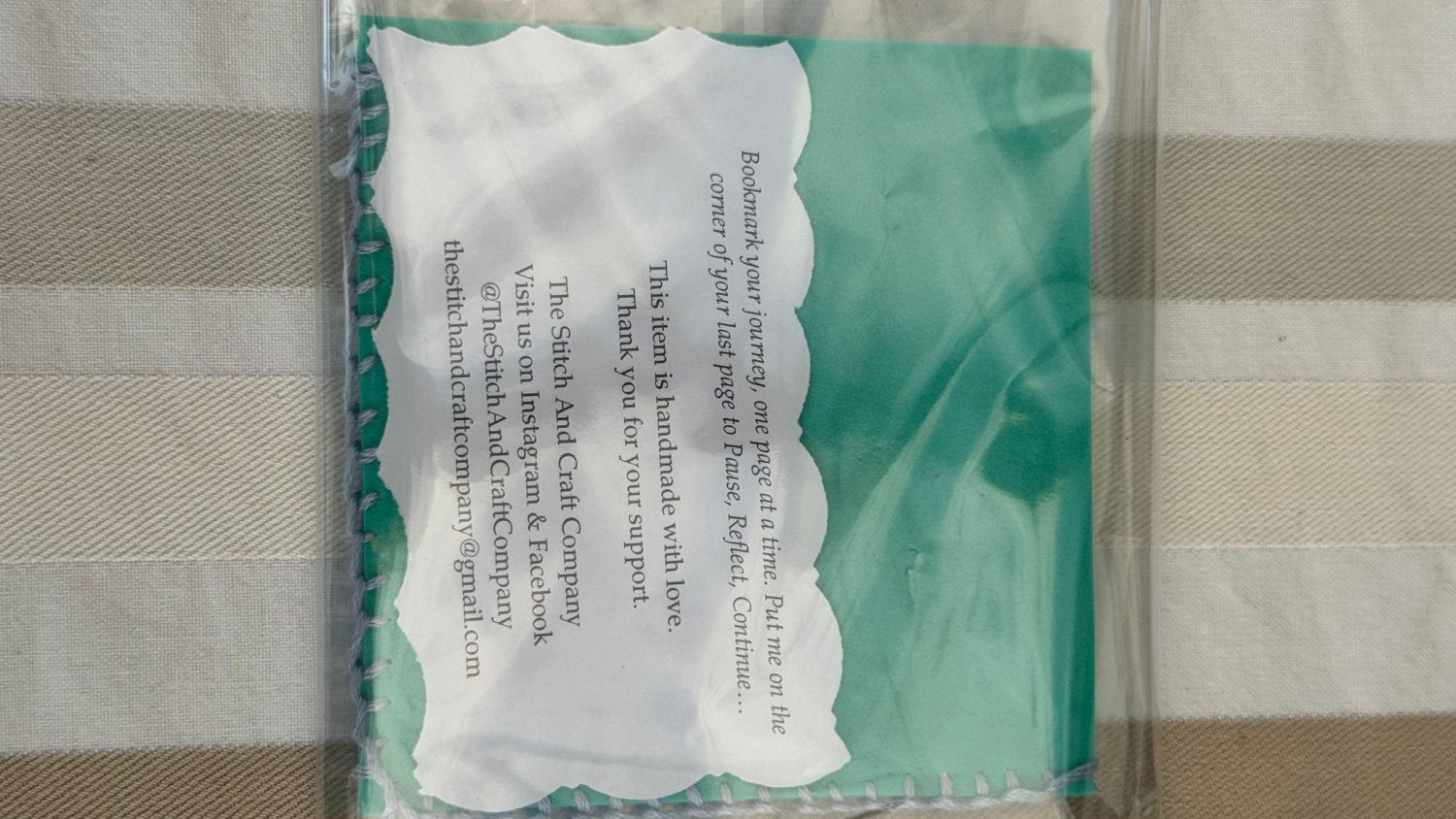 Square bookmark - aqua green Square bookmark - aqua green