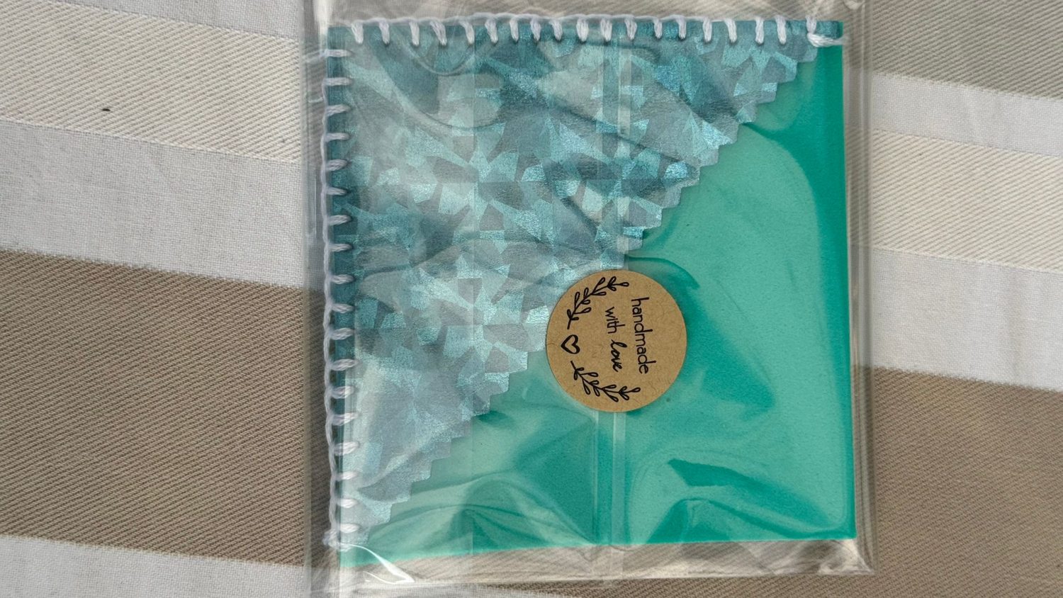 Square bookmark - aqua green Square bookmark - aqua green