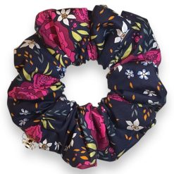The Honey Scrunch XX Large Hair Scrunchie Midnight Rose 1