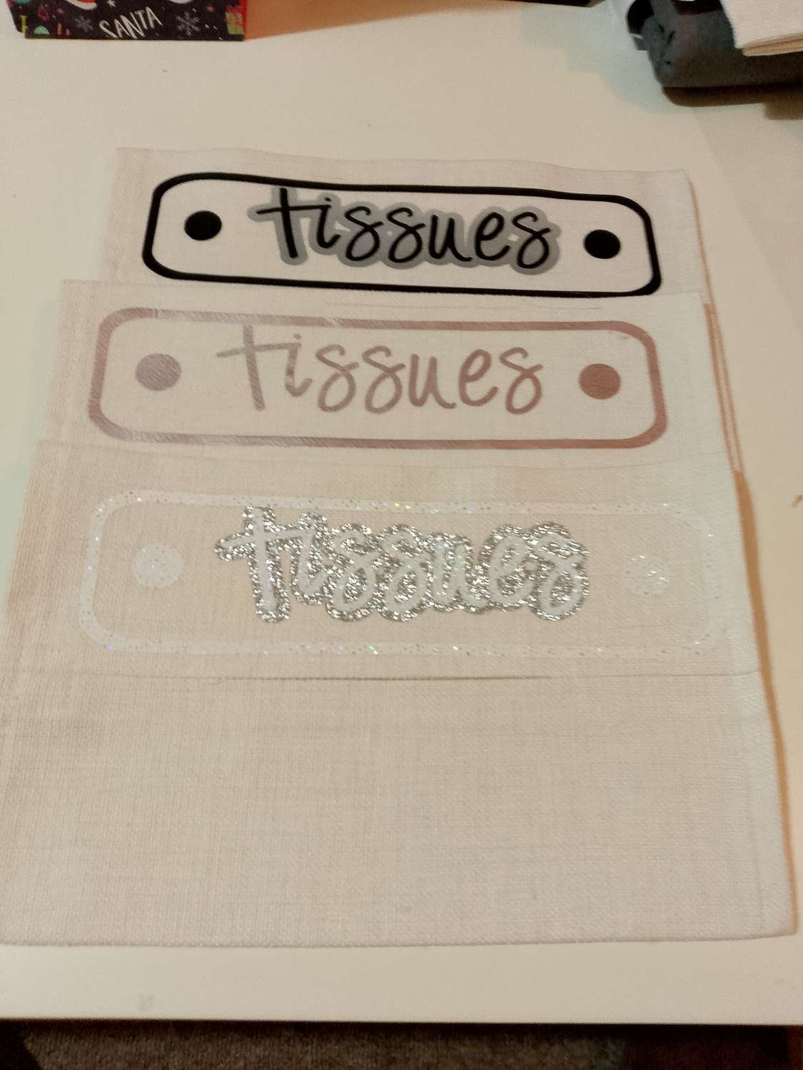 Tissue/wipes case Tissue/wipes case