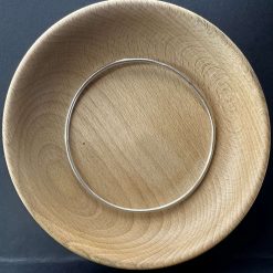 Sterling silver handmade bangle