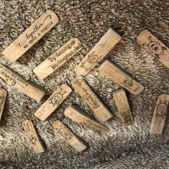 Doorstop, Door Stop, Door wedge, Wooden Doorstop, solid oak. Monster engraving. Perfect for any home door. Perfect gift and keepsake. 14