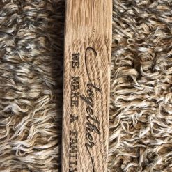 Doorstop, Door Stop, Door wedge, Wooden Doorstop, solid oak. Monster engraving. Perfect for any home door. Perfect gift and keepsake. 17