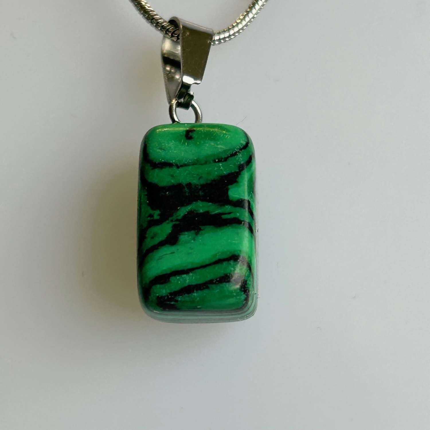 Pendant - Malachite Polished Pendant - Malachite Polished
