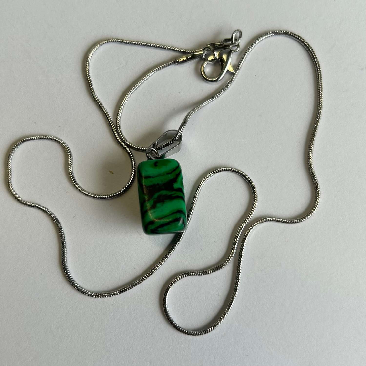 Pendant - Malachite Polished Pendant - Malachite Polished