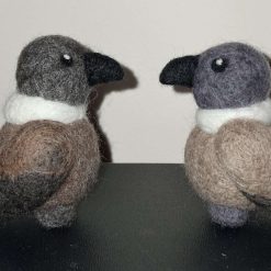 Wild Woolley Friends - Snowy Owl Sculpture