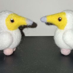 Wild Woolley Friends - Snowy Owl Sculpture