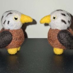 Wild Woolley Friends - Snowy Owl Sculpture