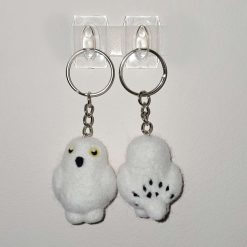 Wild Woolley Friends - Tawny Owl Keychain