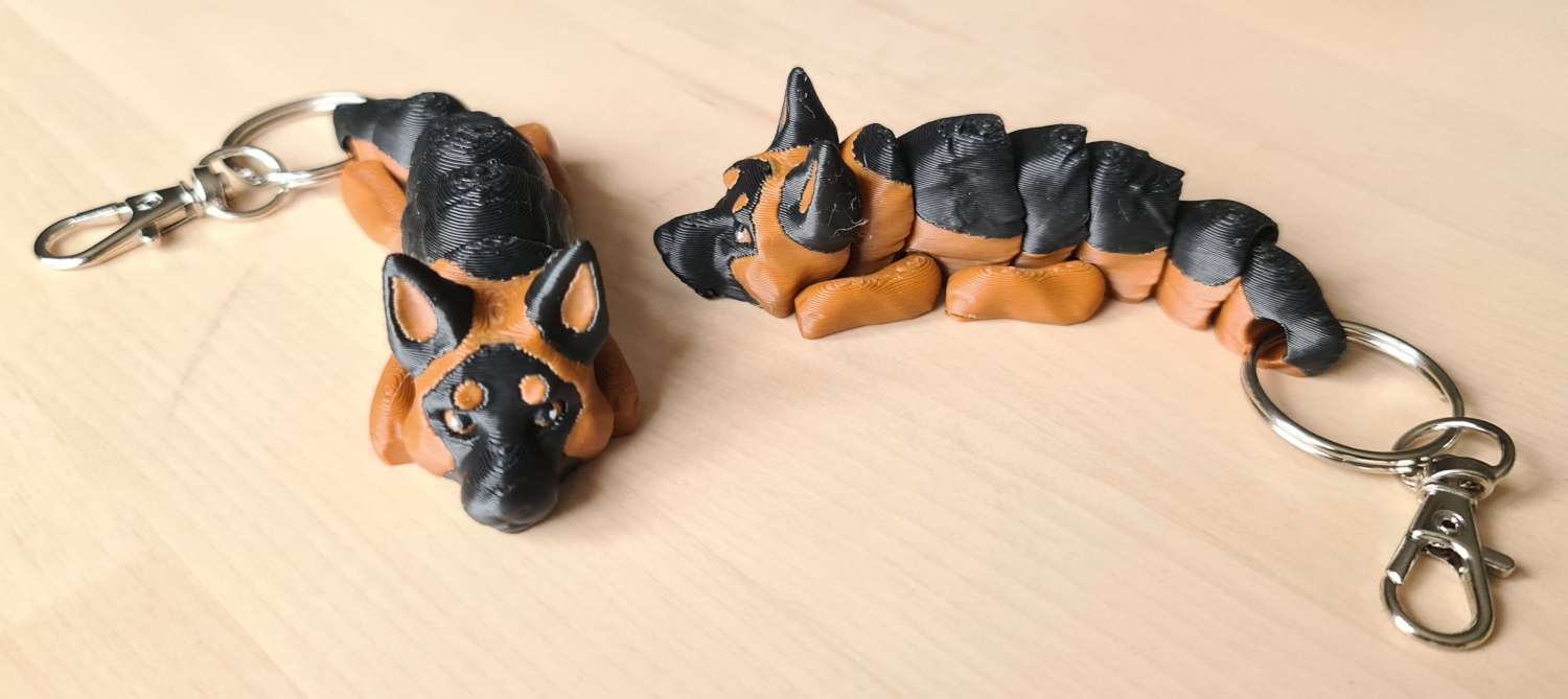Keyring - German Shepherd Keyring - German Shepherd
