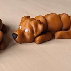 Keyring - Chocolate Labrador