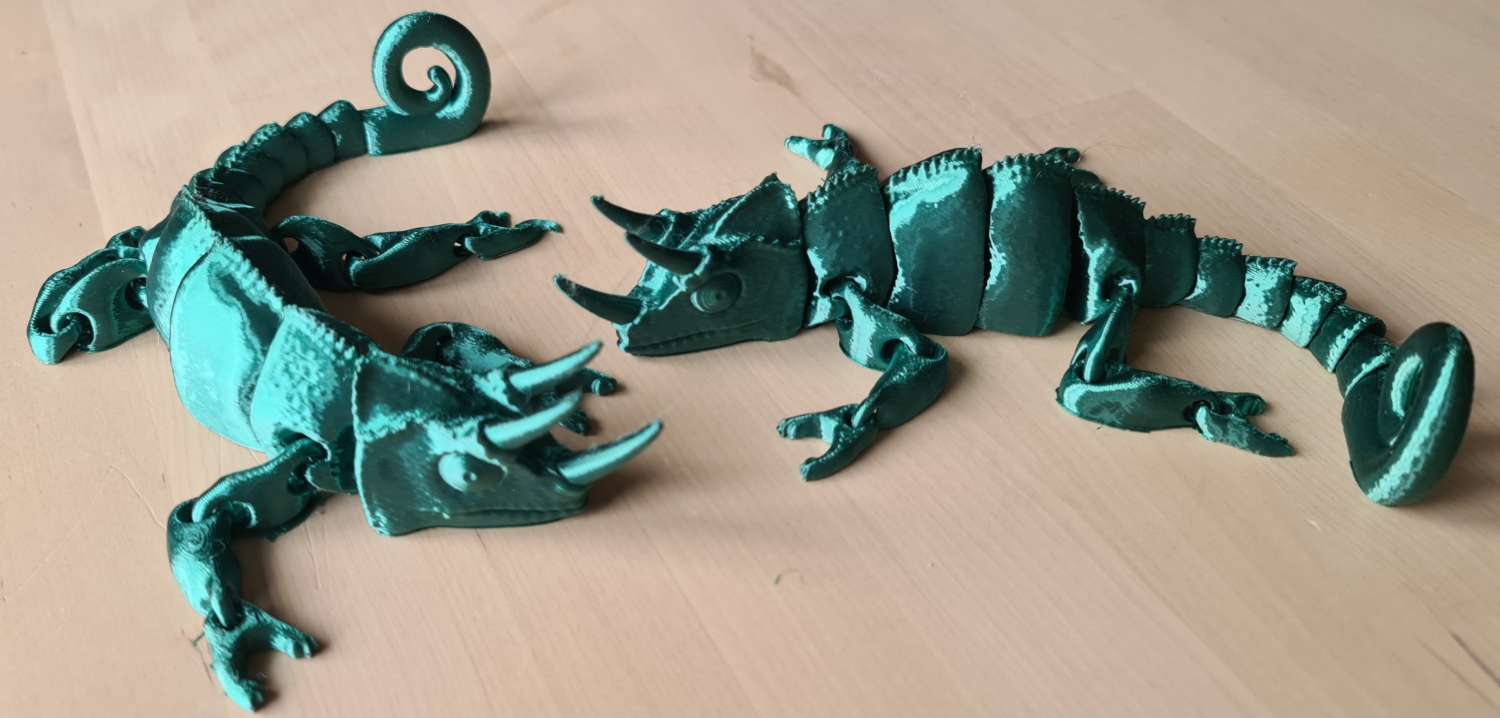 Articulated Horned Chameleon Articulated Horned Chameleon