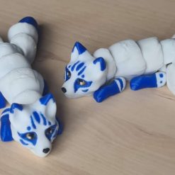 Articulated Kitsune (supernatural fox)
