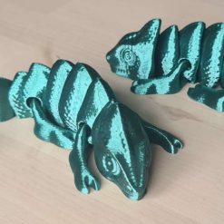 Articulated Chameleon - Green