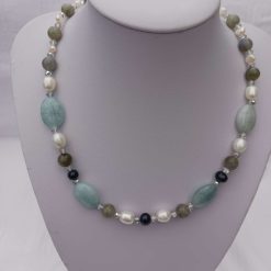 Cognac Fire Agate Necklace