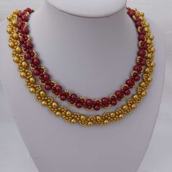 S Design Pearl Necklace