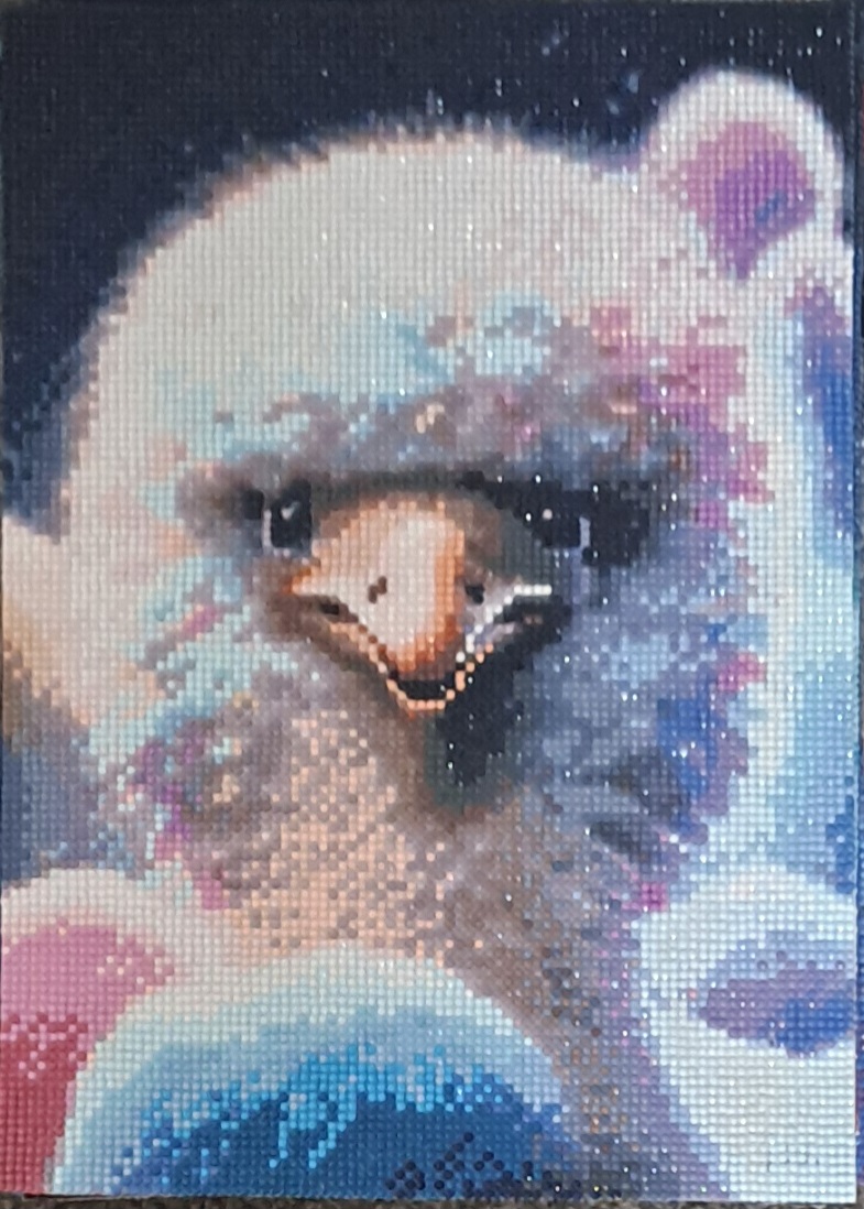 Diamond painted animal/ pet 25 by 35cm paintings Diamond painted animal/ pet 25 by 35cm paintings