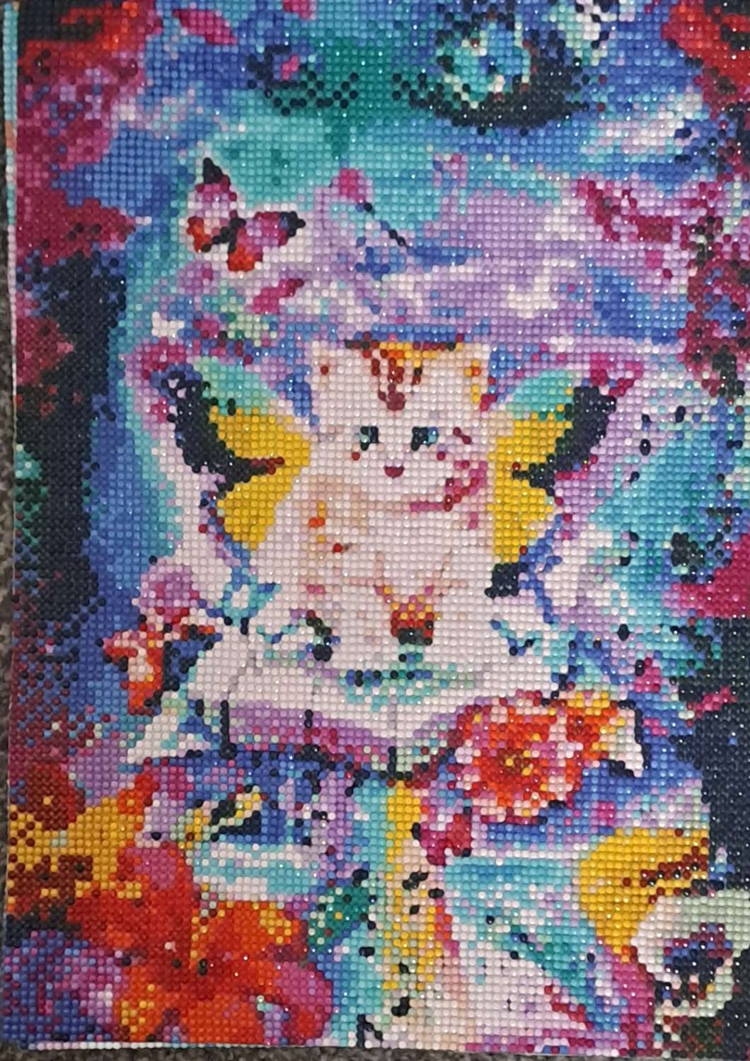 Diamond painted animal/ pet 25 by 35cm paintings Diamond painted animal/ pet 25 by 35cm paintings