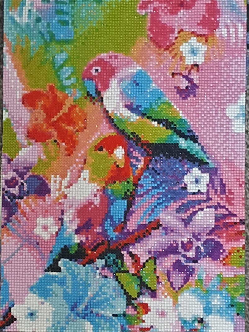 Diamond painted animal/ pet 25 by 35cm paintings Diamond painted animal/ pet 25 by 35cm paintings