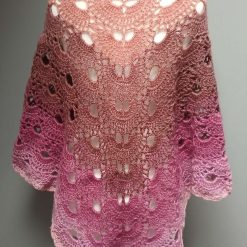 Crochet Angora-Style Triangle Shawl/Scarf