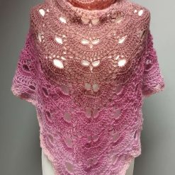 Crochet Angora-Style Triangle Shawl/Scarf 2 Crochet Angora-Style Triangle Shawl/Scarf 2
