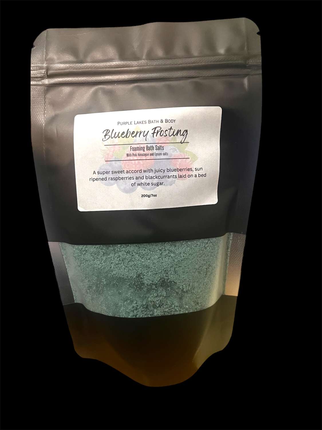 Blueberry Frosting Foaming Bath Salts Blueberry Frosting Foaming Bath Salts