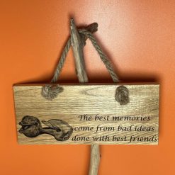 Oak Wall Plaque 2