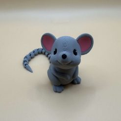 3d printed articulated mouse sensory fidget toy