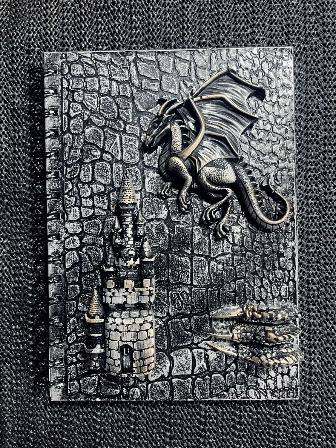 Handmade Dragon Spire Hardback Notebook Handmade Dragon Spire Hardback Notebook