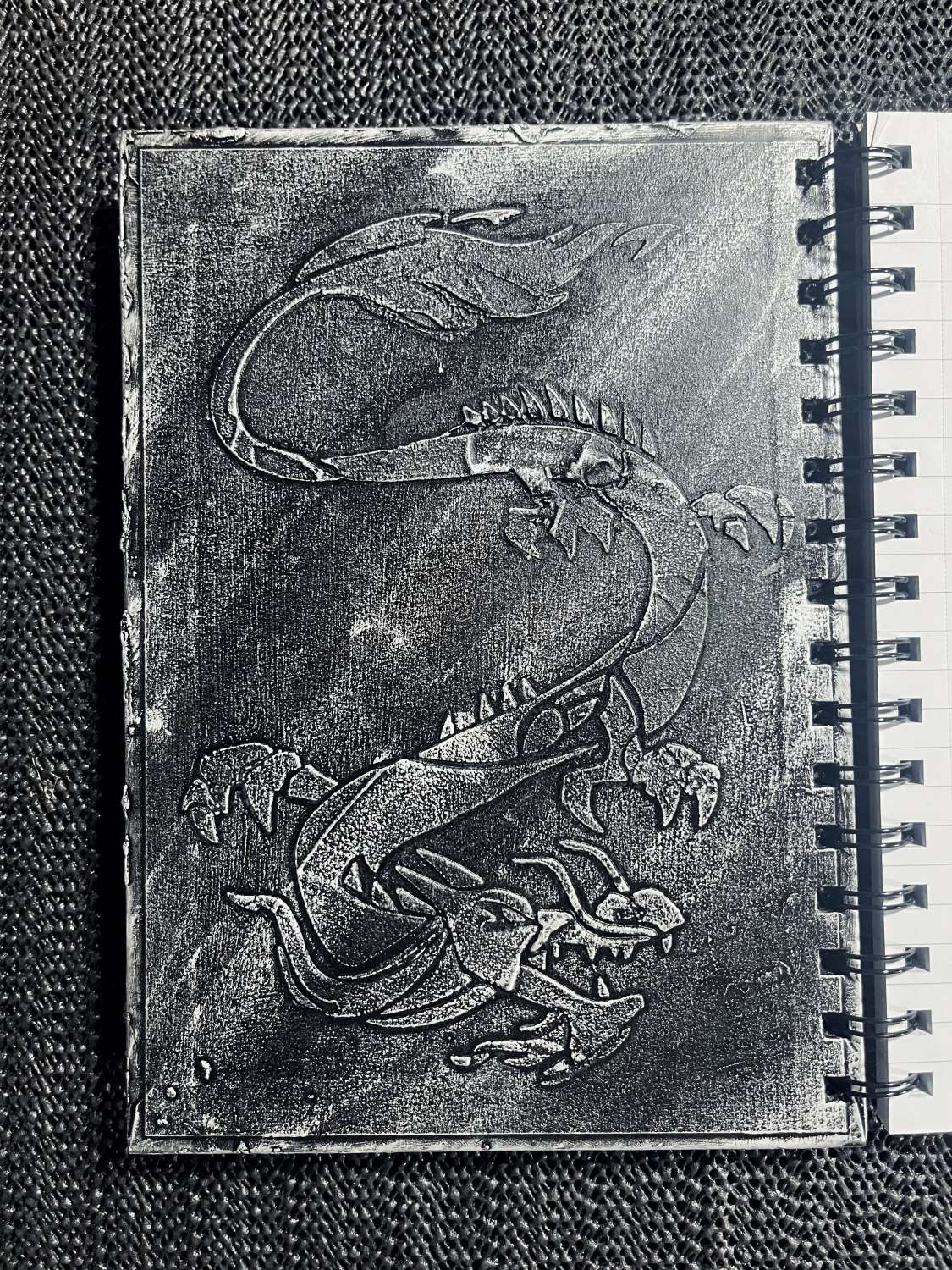 Handmade Dragon Spire Hardback Notebook Handmade Dragon Spire Hardback Notebook