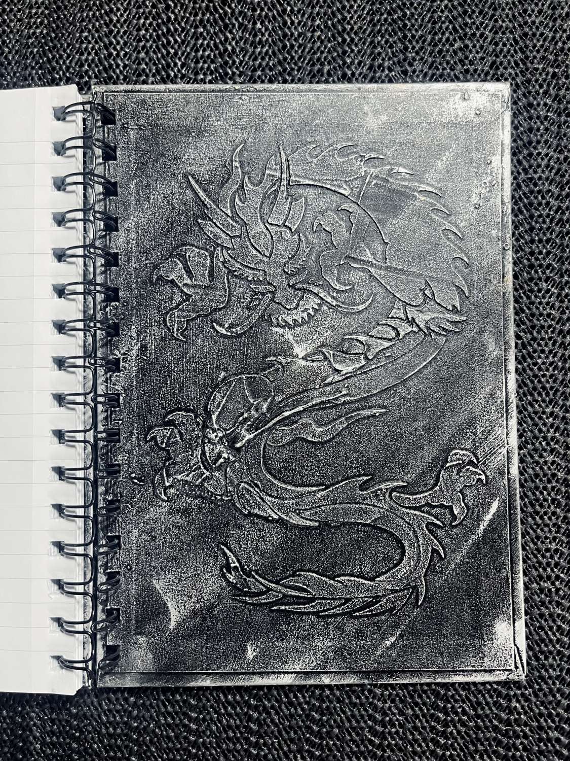 Handmade Dragon Spire Hardback Notebook Handmade Dragon Spire Hardback Notebook