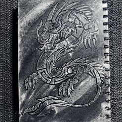 Handmade Dragon Spire Hardback Notebook 3 Handmade Dragon Spire Hardback Notebook 3