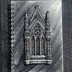 Handmade Gothic Window Hardback Notebook (01)