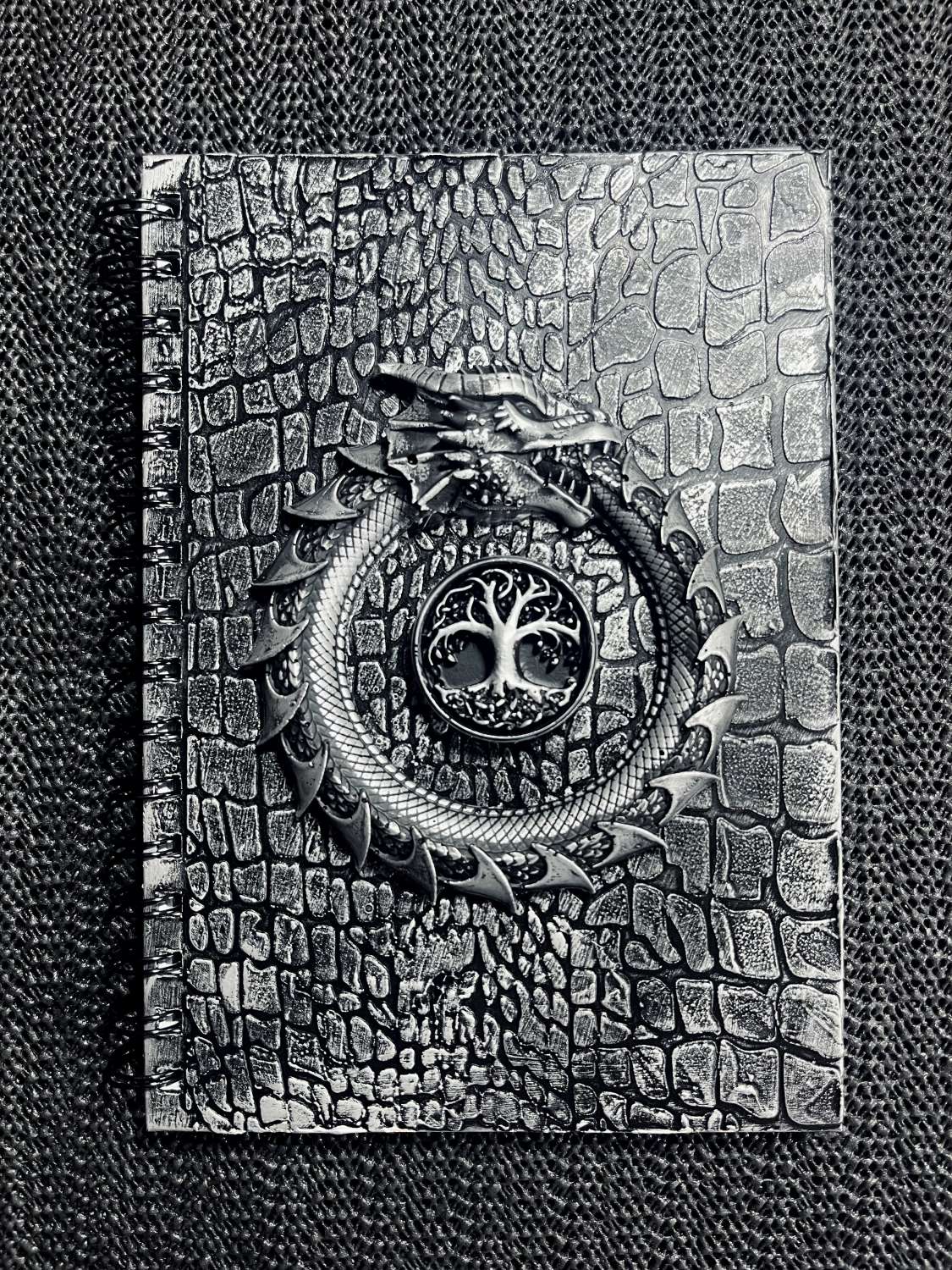 Handmade Ouroboros Hardback Notebook Handmade Ouroboros Hardback Notebook