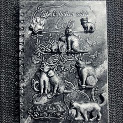 Handmade Cats Hardback Notebook (04)