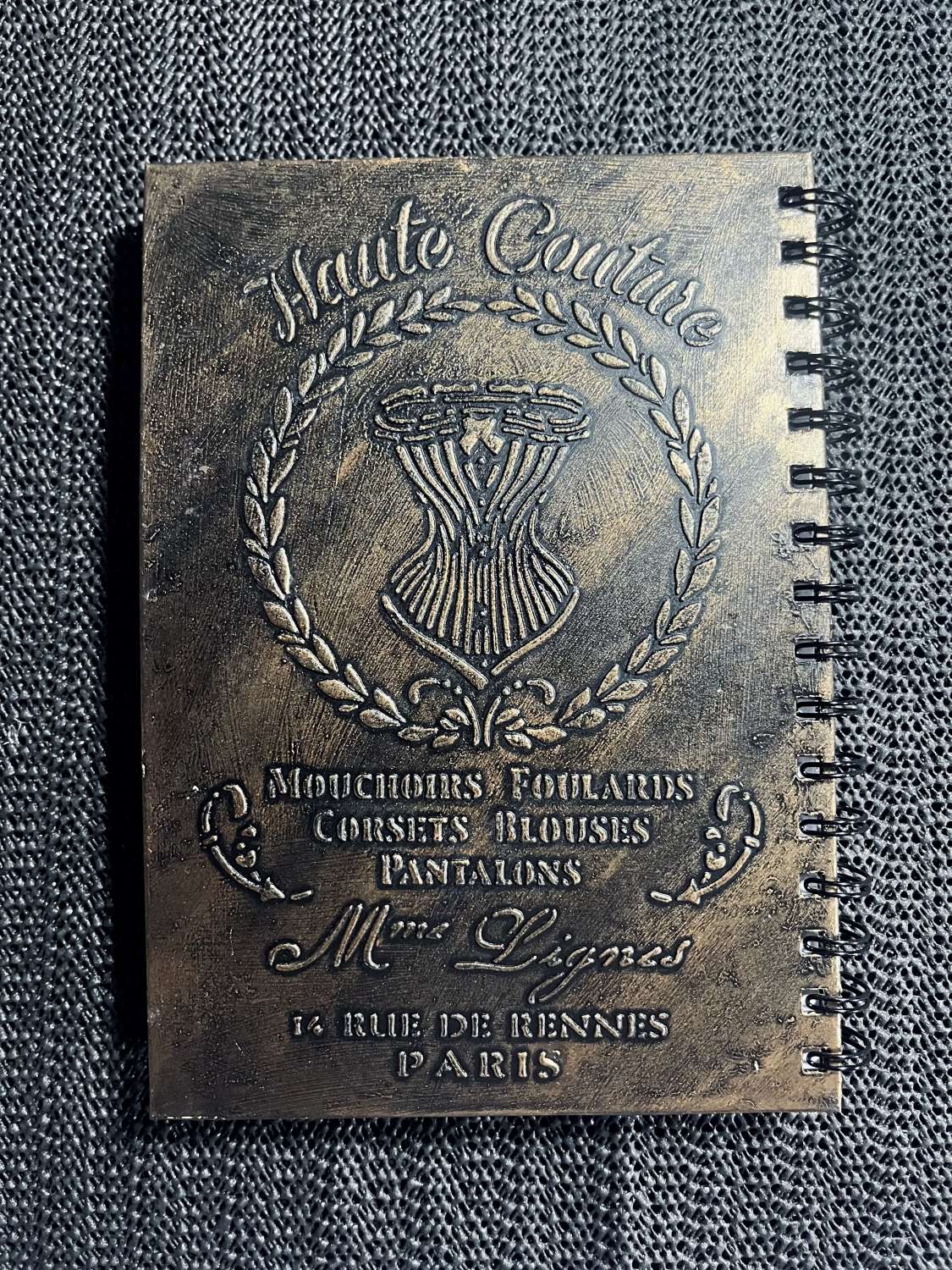 Handmade Corset Hardback Notebook (02) Handmade Corset Hardback Notebook (02)
