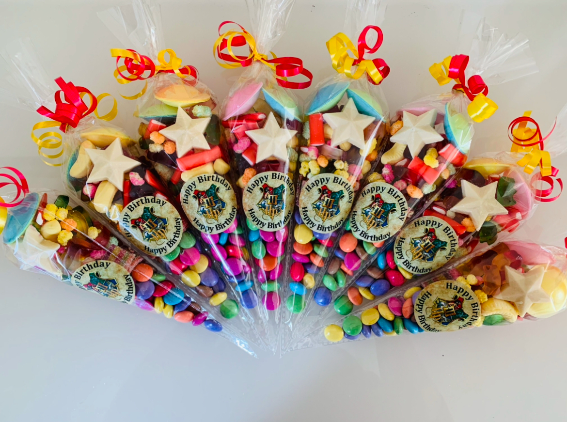Themed party cones Themed party cones