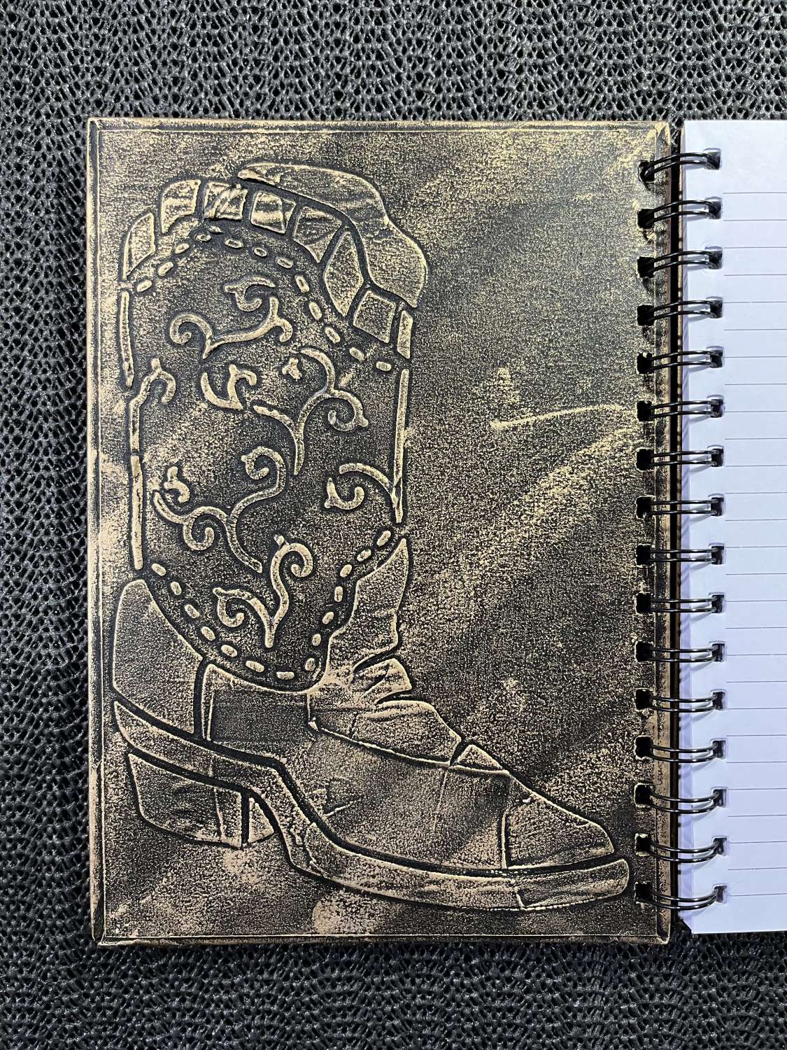 Handmade Western Hardback Notebook Handmade Western Hardback Notebook
