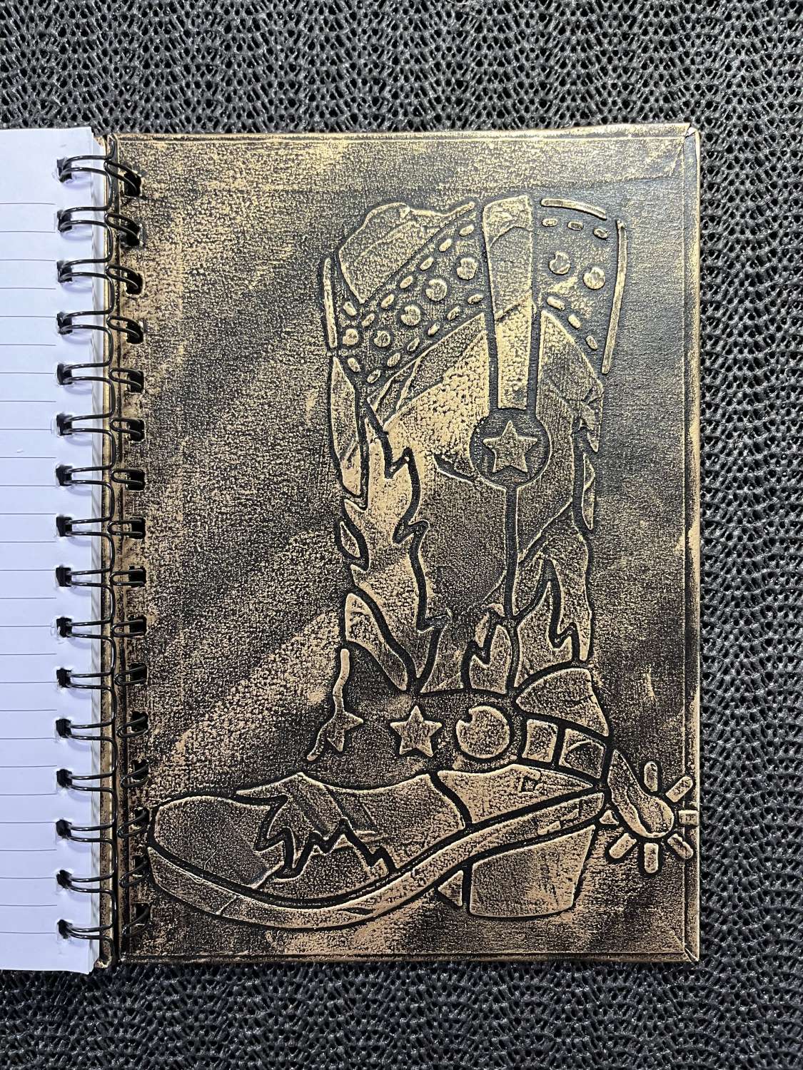 Handmade Western Hardback Notebook Handmade Western Hardback Notebook