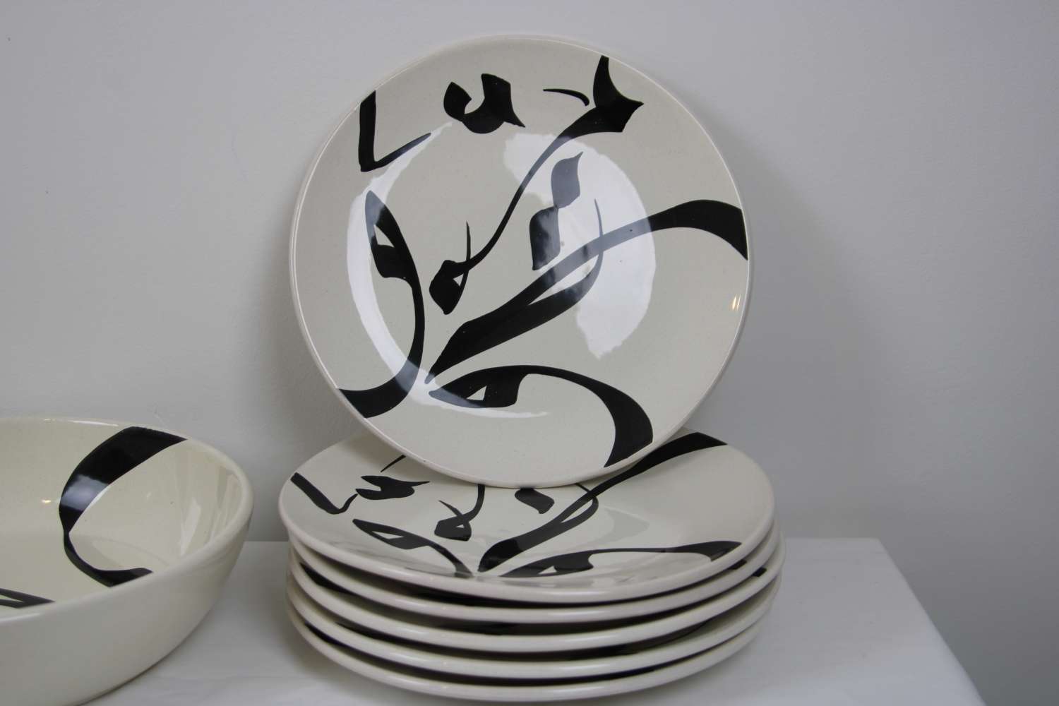 Handcrafted Stoneware Dinner Set – 35 Pieces – Amazigh Collection Handcrafted Stoneware Dinner Set – 35 Pieces – Amazigh Collection
