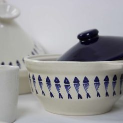 Handcrafted Stoneware Dinner Set – 35 Pieces – Amazigh Collection