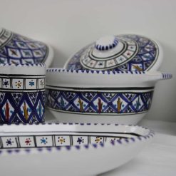 35-Piece Handmade Stoneware Dinner Set – Liweza Collection 9 35-Piece Handmade Stoneware Dinner Set – Liweza Collection 9