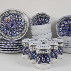 35-Piece Handmade Stoneware Dinner Set – Liweza Collection 3 35-Piece Handmade Stoneware Dinner Set – Liweza Collection 3