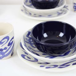 Handmade Stoneware Ceramic Kitchen Set – 35 Pieces – Arabica Collection