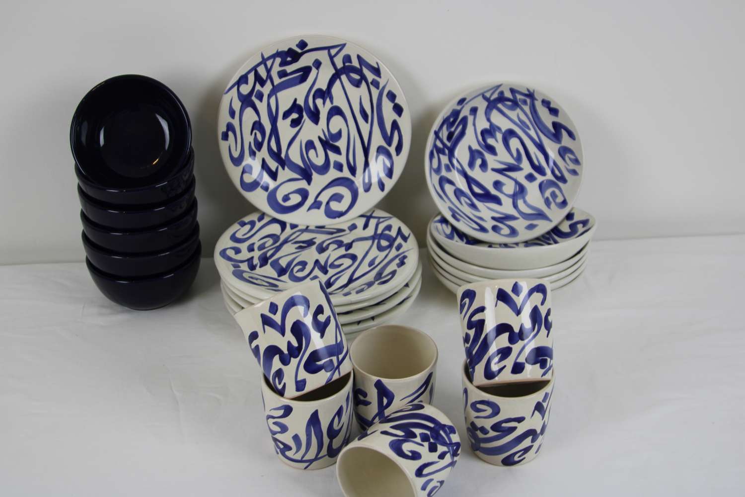 Handmade Stoneware Ceramic Kitchen Set – 35 Pieces – Arabica Collection Handmade Stoneware Ceramic Kitchen Set – 35 Pieces – Arabica Collection