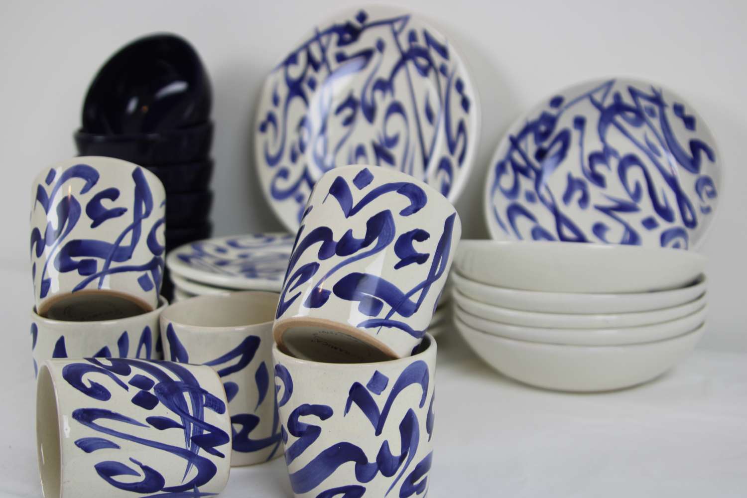 Handmade Stoneware Ceramic Kitchen Set – 35 Pieces – Arabica Collection Handmade Stoneware Ceramic Kitchen Set – 35 Pieces – Arabica Collection