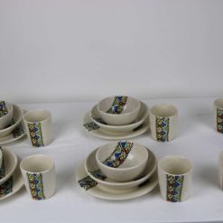 24 piece Dinner Set Stoneware Ceramics Handmade Margoum 1 24 piece Dinner Set Stoneware Ceramics Handmade Margoum 1